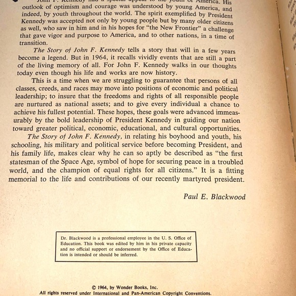 Collector's Set 4 Vintage JFK Books Family Dynasty Historical Presidency Death - Picture 16 of 16